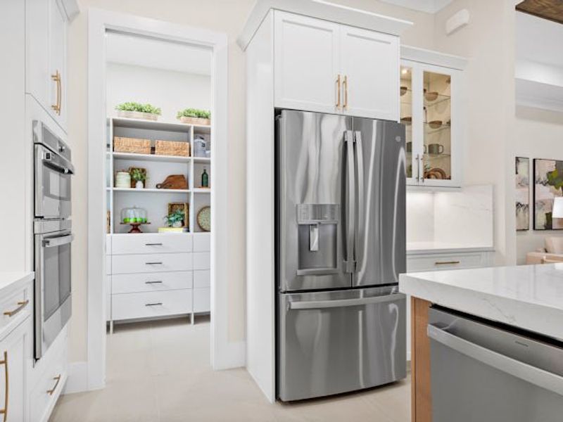 Furnished interior in a model home at Raven's Landing in Vero Beach (Image 10).