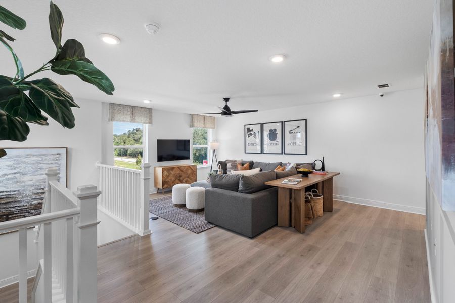 Furnished interior in a model home at Acuera Estates in Apopka (Image 18).