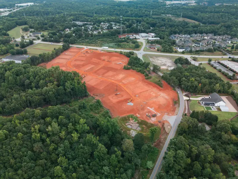 Site preparation and early development at Saluda Ridge in Piedmont, SC (Image 5).