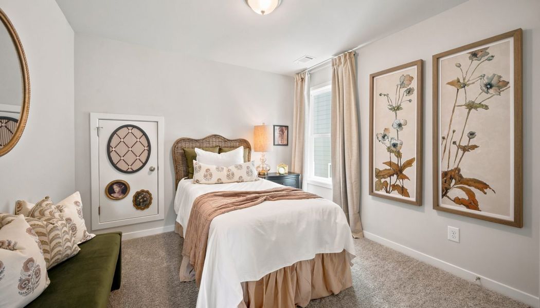 Furnished interior in a model home at Fowler Farms in Auburn (Image 58).
