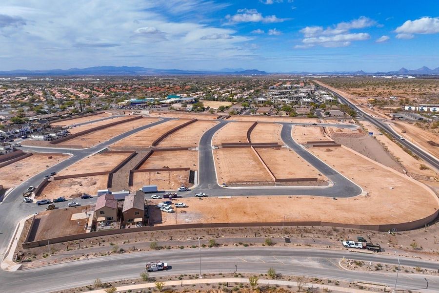 Site preparation and early development at Mirador Point in Tucson, AZ (Image 20).