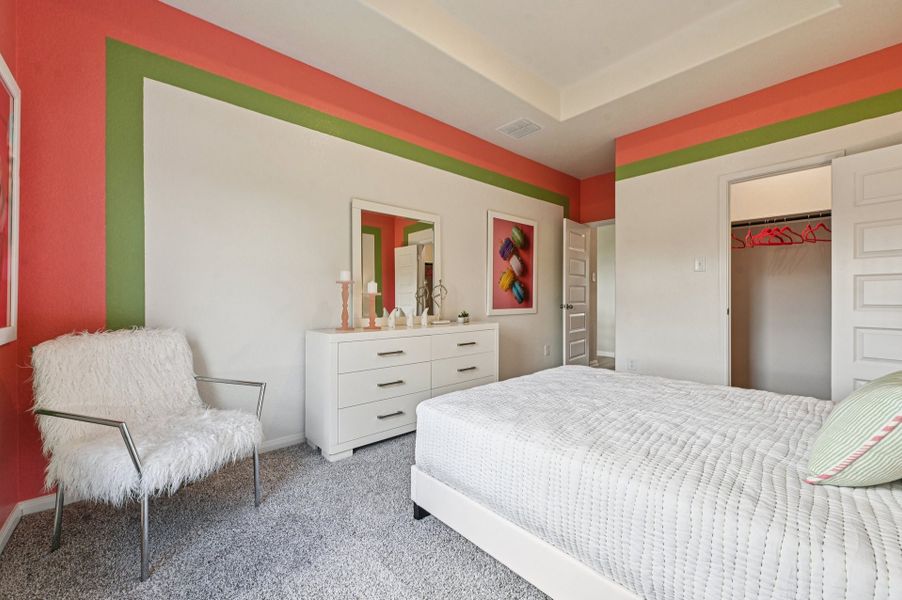 Barton Place Model Home - Madison - Secondary Bedroom Barton Place Model Home - Madison - Secondary Bedroom