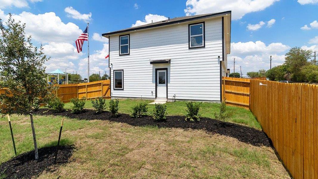 Front exterior of a home in the Lucero community, located in San Antonio, TX (Image 2).