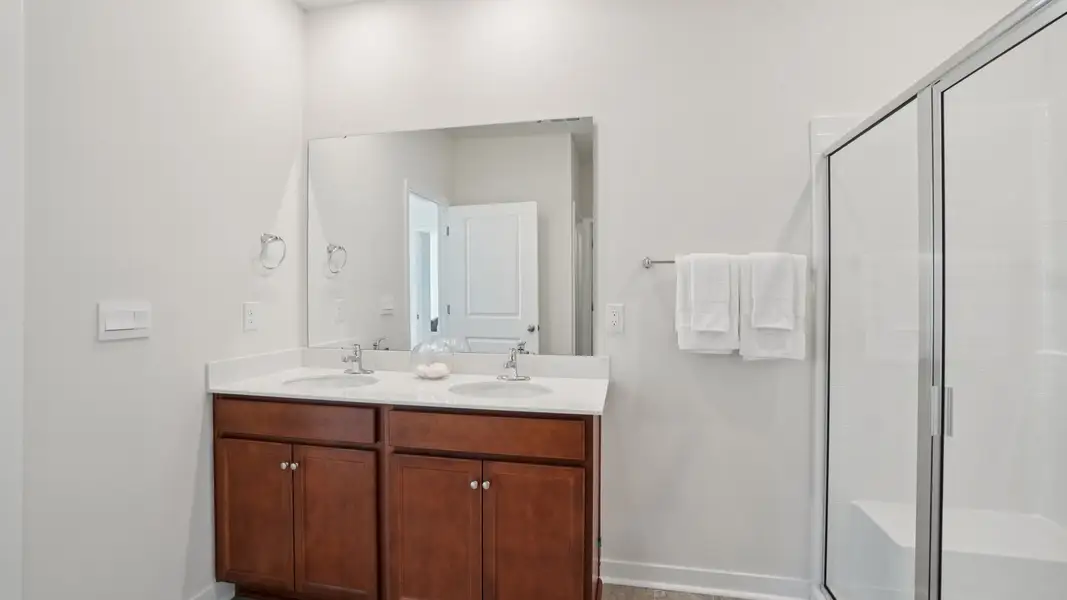 Furnished interior in a model home at Valley View in Waynesville (Image 25). Furnished interior in a model home at Valley View in Waynesville (Image 25).