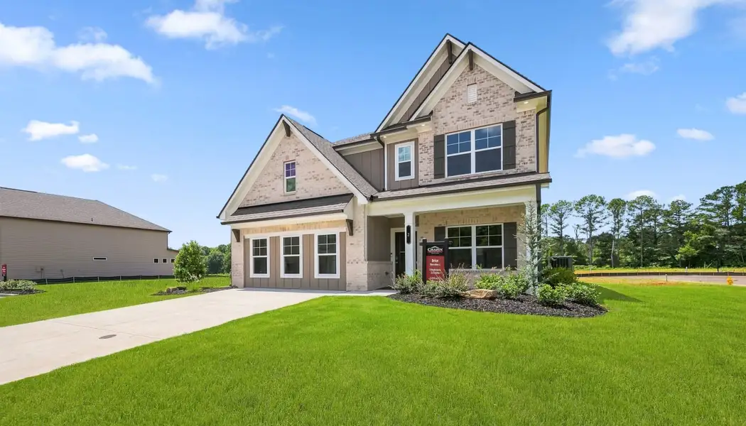 Front exterior of a home in the Greenefield community, located in Cartersville, GA (Image 3).