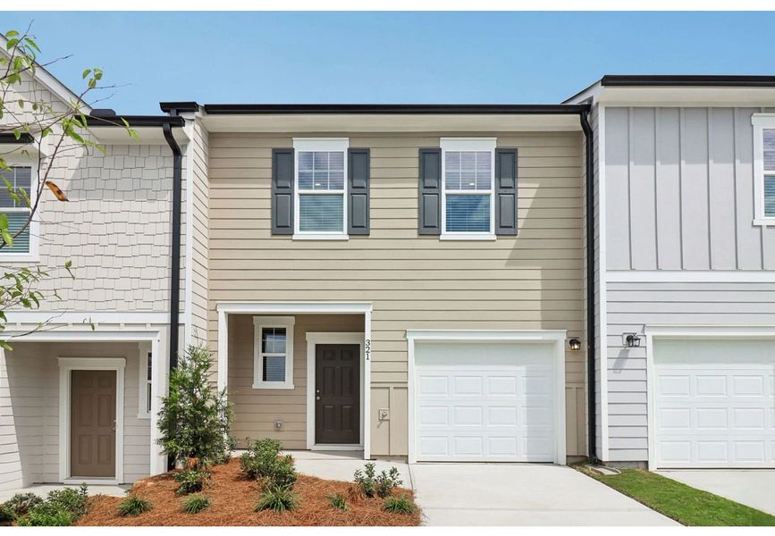 Front exterior of a home in the The Emery community, located in Villa Rica, GA (Image 2). Front exterior of a home in the The Emery community, located in Villa Rica, GA (Image 2).