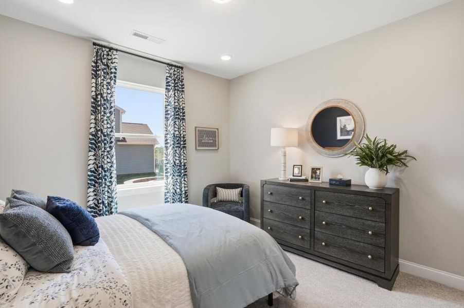 Furnished interior in a model home at Ashton Park in Monroe (Image 25).