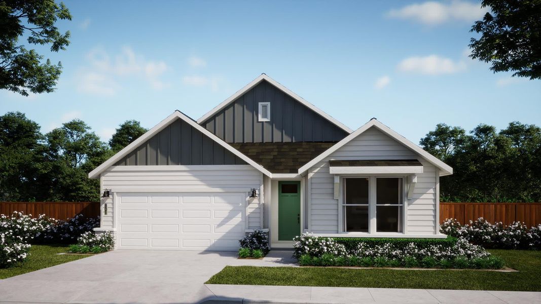 Elevation F | Ethan | Sage Collection – Freedom at Anthem in Kyle, TX by Landsea Homes