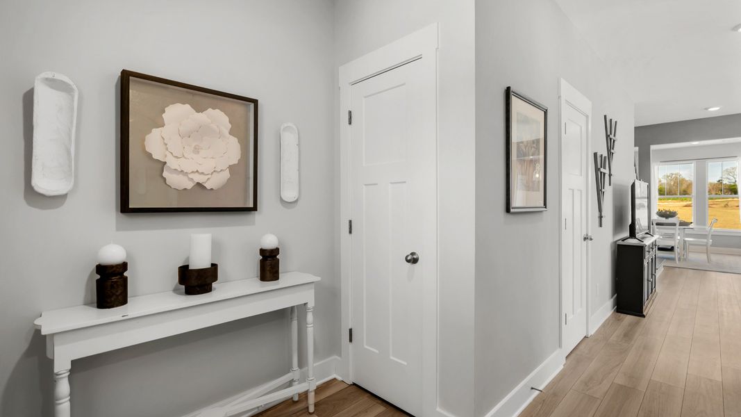 Furnished interior in a model home at Marion Square in Greenville (Image 2). Furnished interior in a model home at Marion Square in Greenville (Image 2).