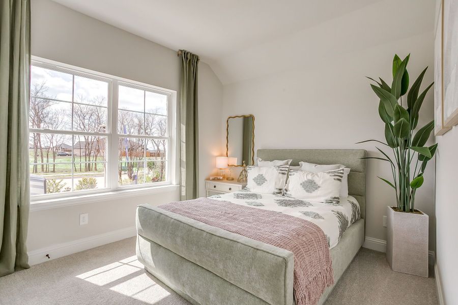Furnished interior in a model home at Creekside in Royse City (Image 79).