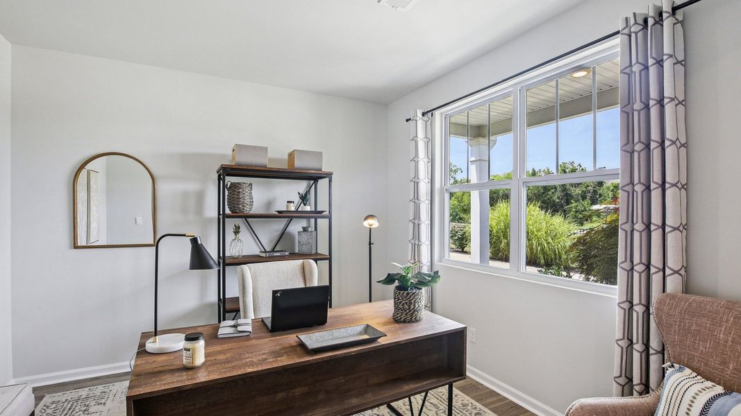 Furnished interior in a model home at Pottsview in Smyrna (Image 28).