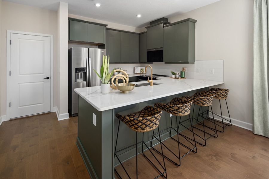 Furnished interior in a model home at Meadowlark Landing in Apopka (Image 11).