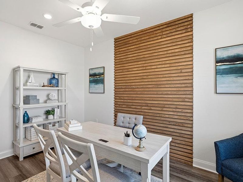 Or, for a home office - Shelby model home in Auburndale, FL