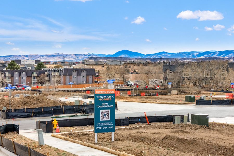 Site preparation and early development at Hillcrest Creek in Arvada, CO (Image 21).