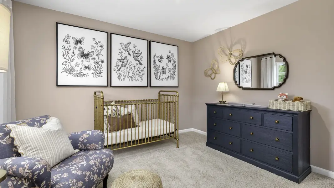 Furnished interior in a model home at Neal Place in Stokesdale (Image 22).