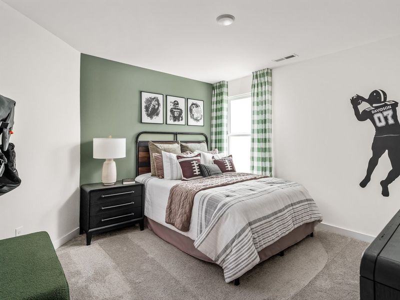 Furnished interior in a model home at Woods Crossing in Gallatin (Image 31).