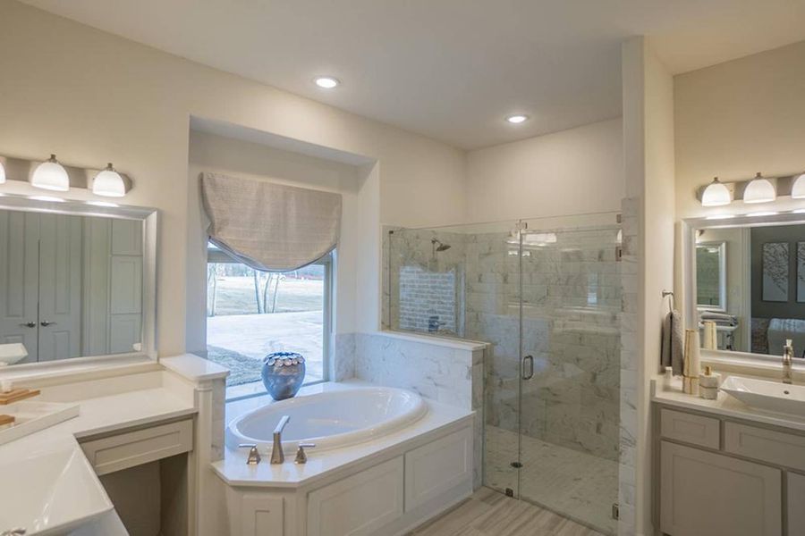 Furnished interior in a model home at Parker Ranch in Parker (Image 10).