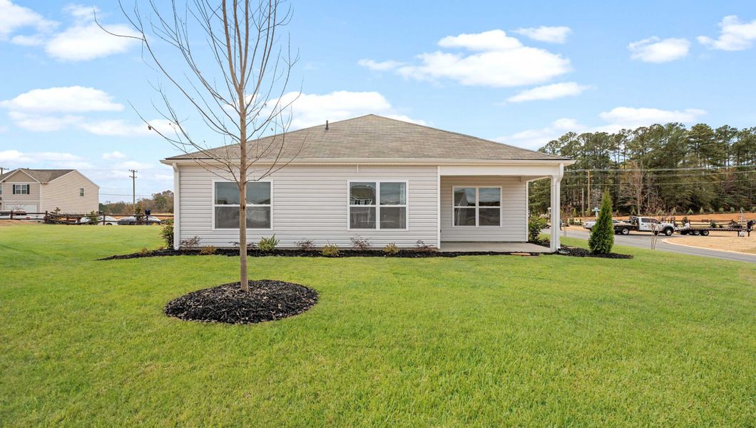 Exterior details of a home in Lightwood Cottages, Moore (Image 7).