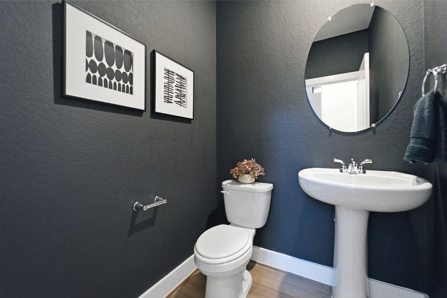 Furnished interior in a model home at Lone Oak in San Antonio (Image 42).