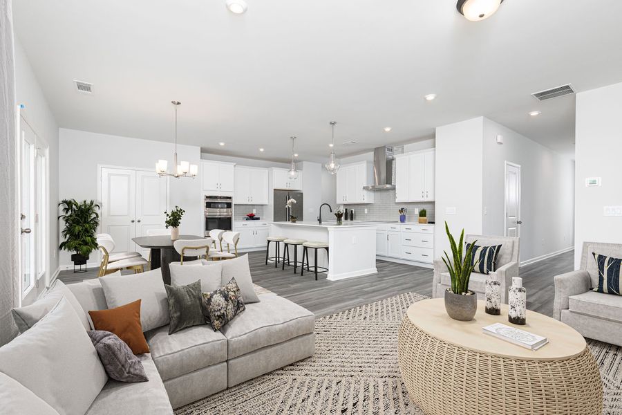 Open, airy main level designed for effortless living and entertaining