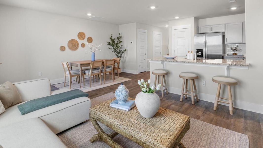 Furnished interior in a model home at The Landing at Sidbury Station in Castle Hayne (Image 11). Furnished interior in a model home at The Landing at Sidbury Station in Castle Hayne (Image 11).