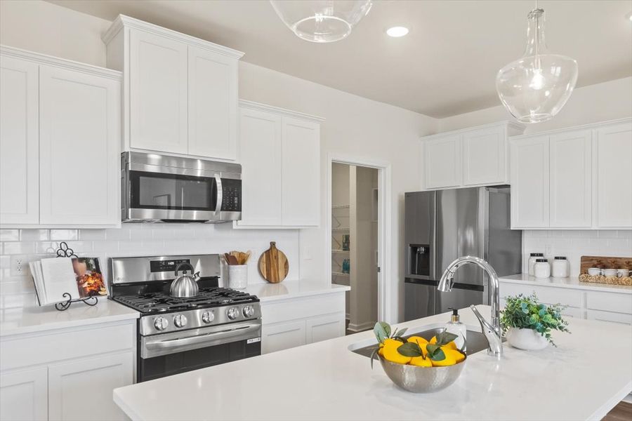 Furnished interior in a model home at Halton Oaks in Spartanburg (Image 4). Furnished interior in a model home at Halton Oaks in Spartanburg (Image 4).