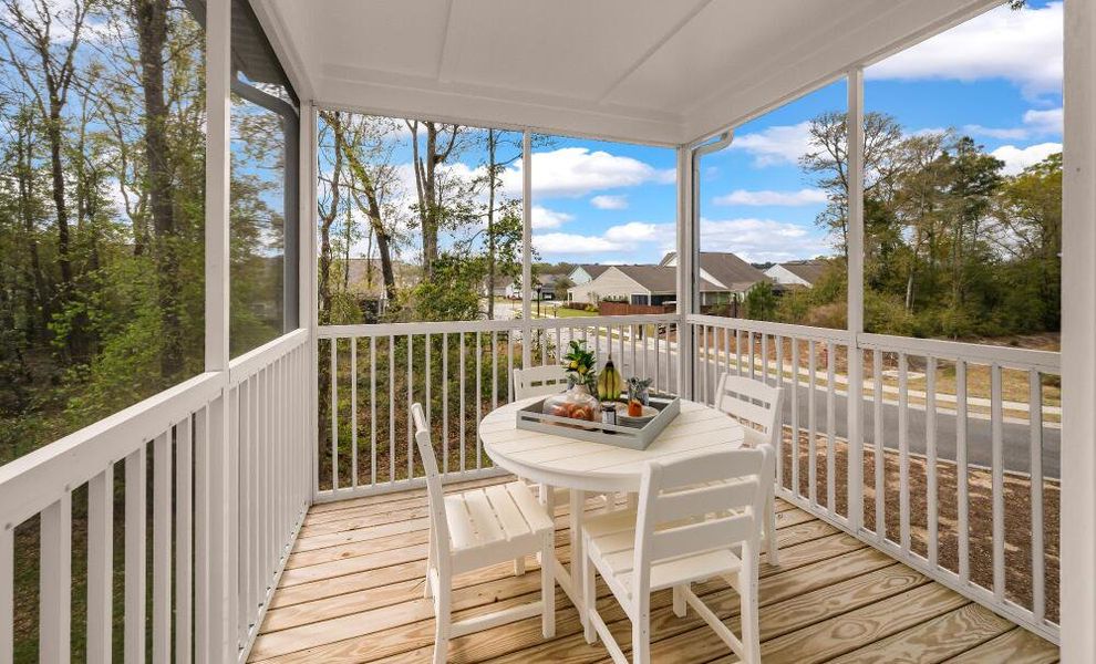 Exterior details of a home in New Riverside Village, Bluffton (Image 14).