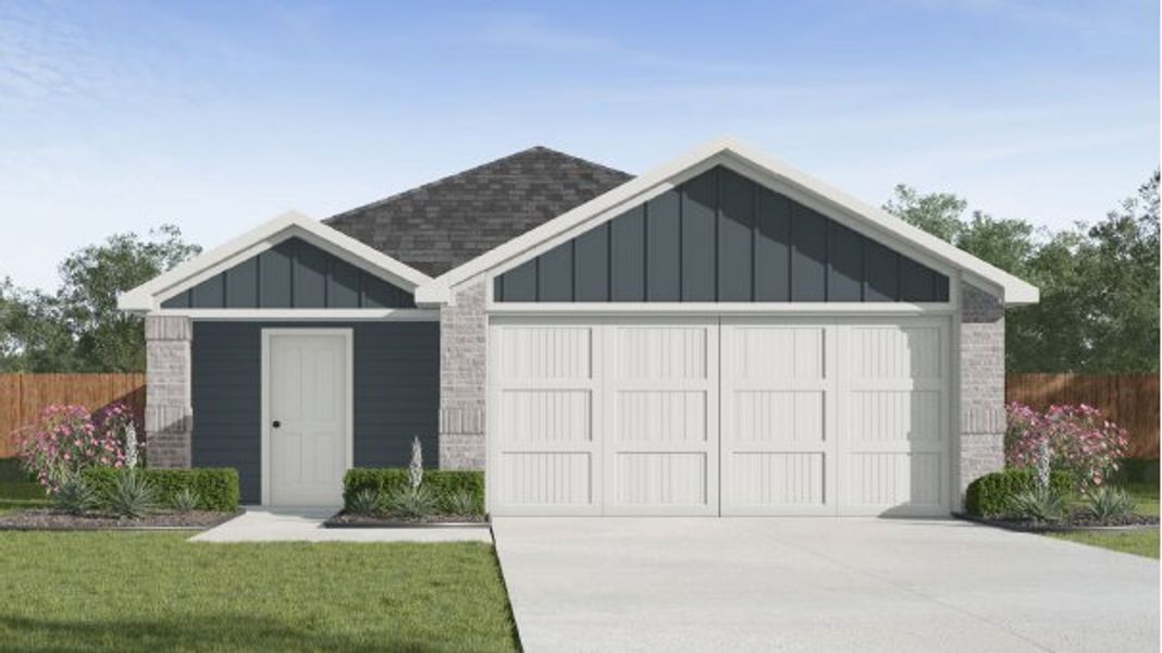 Front exterior of a home in the Allison Park community, located in Houston, TX (Image 2). Front exterior of a home in the Allison Park community, located in Houston, TX (Image 2).