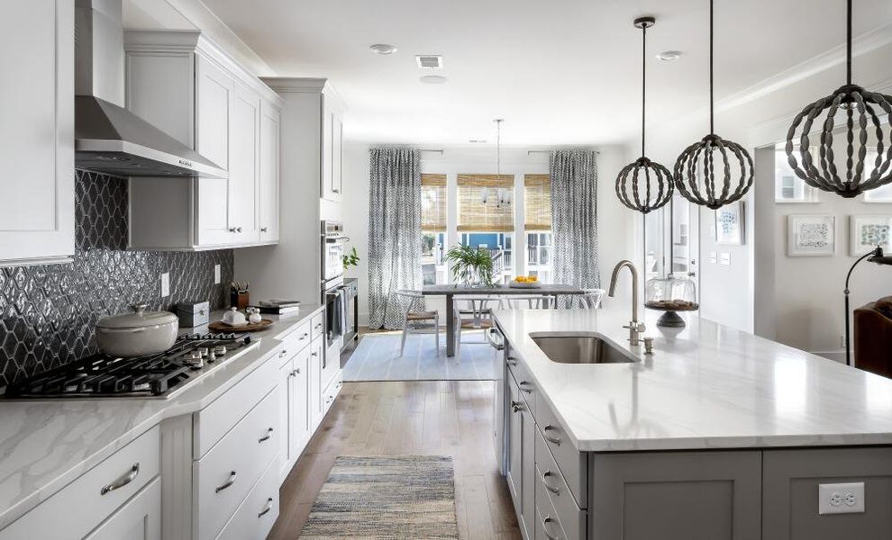 Furnished interior in a model home at Colleton Park in Aiken (Image 30).