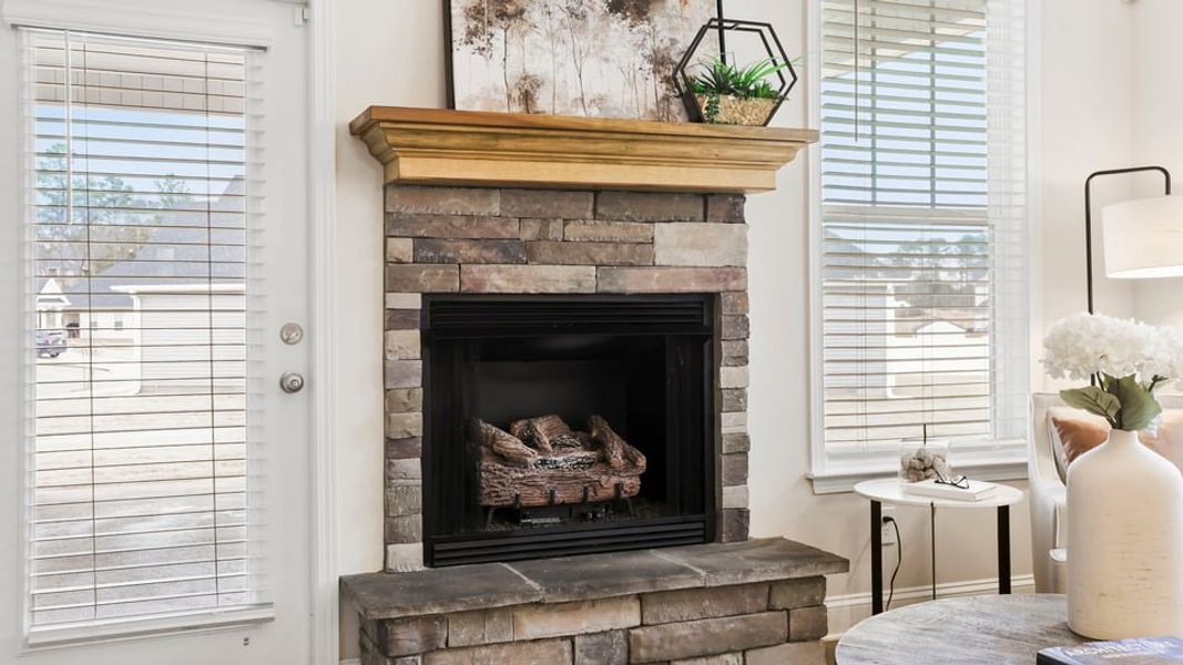 Furnished interior in a model home at Ravencrest in Roebuck (Image 12).