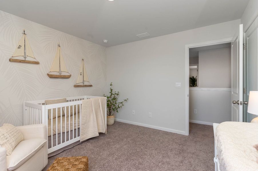 Furnished interior in a model home at Ridgefield in Conway (Image 43).