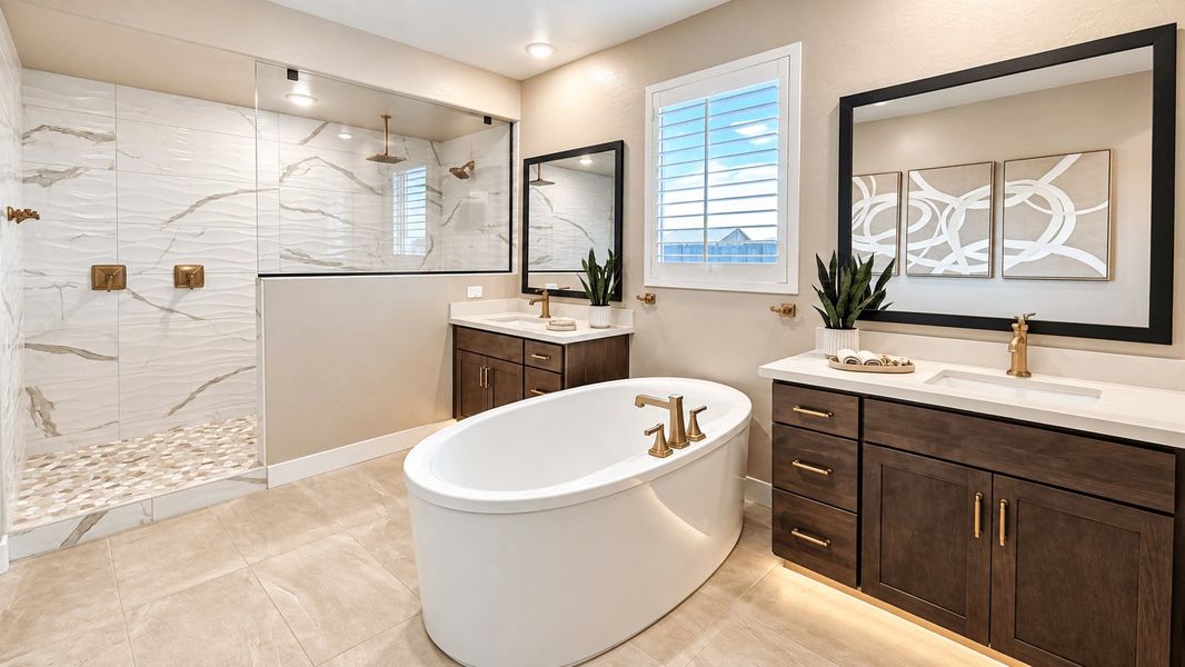 Furnished interior in a model home at Silver Cross in Florence (Image 29). Furnished interior in a model home at Silver Cross in Florence (Image 29).