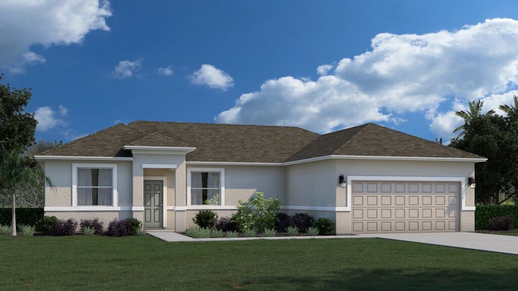 Front exterior of a home in the Sebastian Highlands community, located in Sebastian, FL (Image 9).