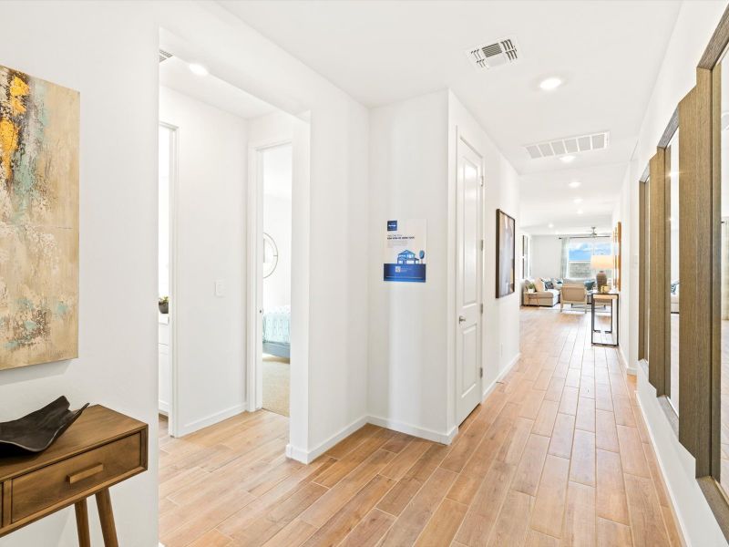 Foyer in Arlo Floorplan at Abel Ranch