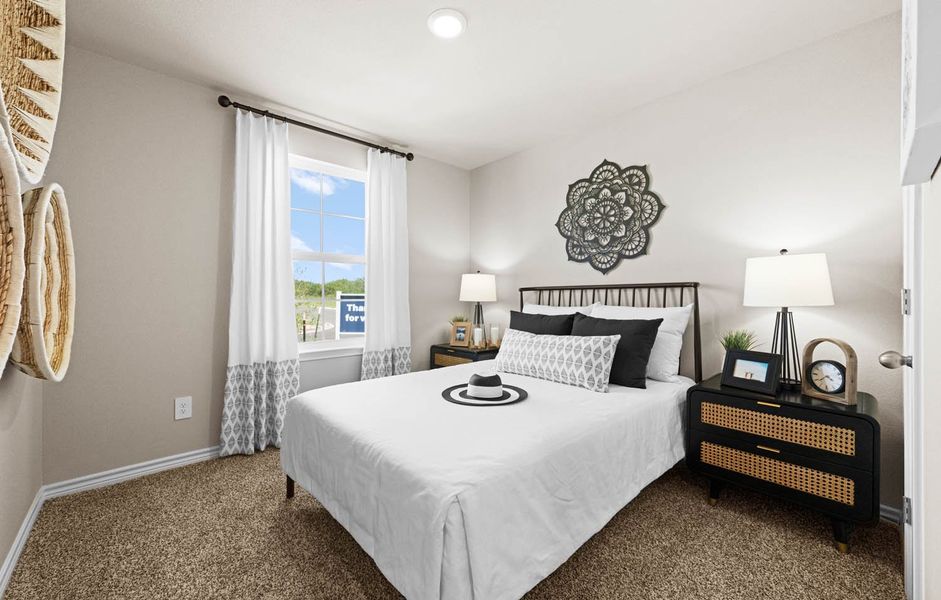 Furnished interior in a model home at Saratoga Crossing in Corpus Christi (Image 22). Furnished interior in a model home at Saratoga Crossing in Corpus Christi (Image 22).