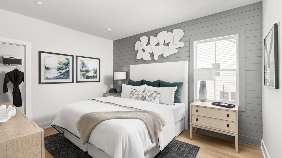 Oversized secondary bedroom