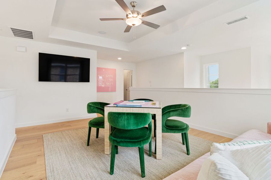 American Legend Homes' 40' model in Wellington - Game Room American Legend Homes' 40' model in Wellington - Game Room