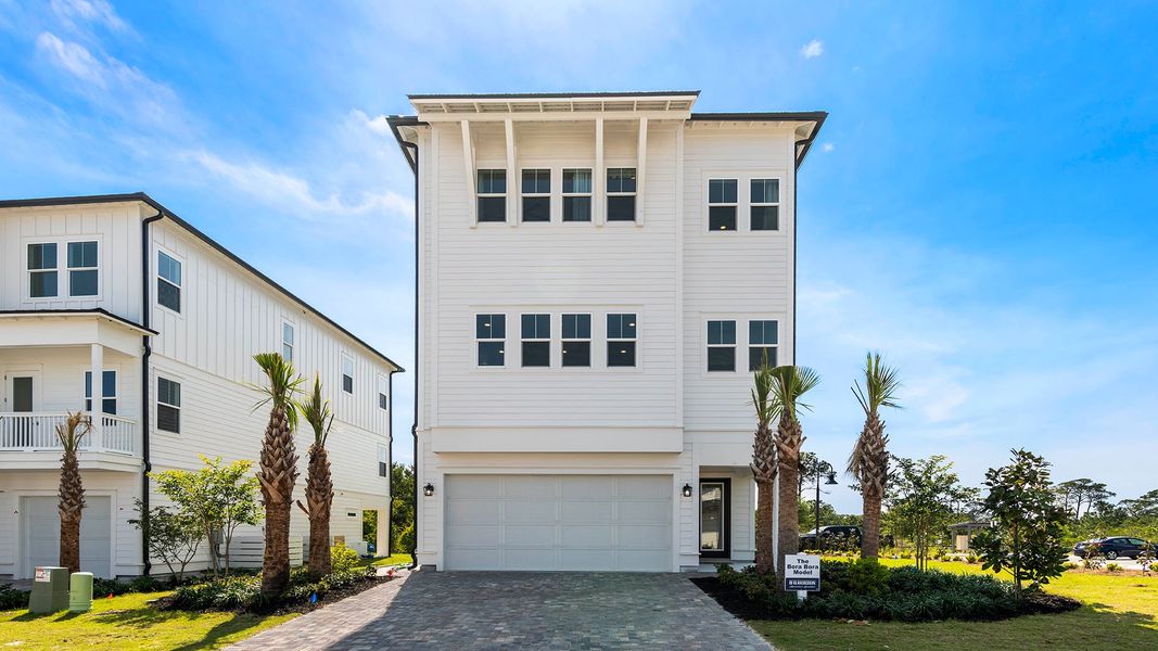 Front exterior of a home in the Parkside community, located in Santa Rosa Beach, FL (Image 5). Front exterior of a home in the Parkside community, located in Santa Rosa Beach, FL (Image 5).