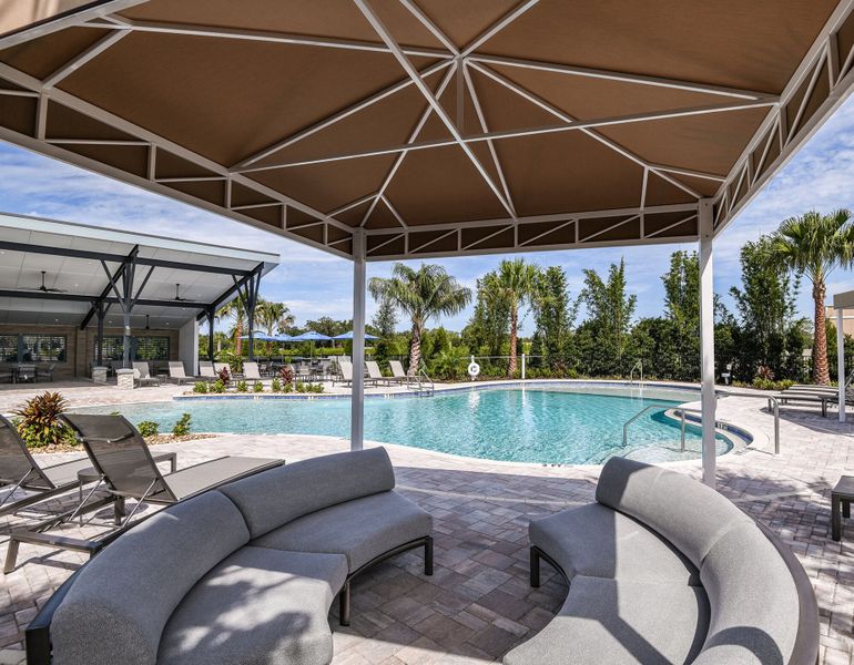Exterior details of a home in Windwater, Parrish (Image 6).