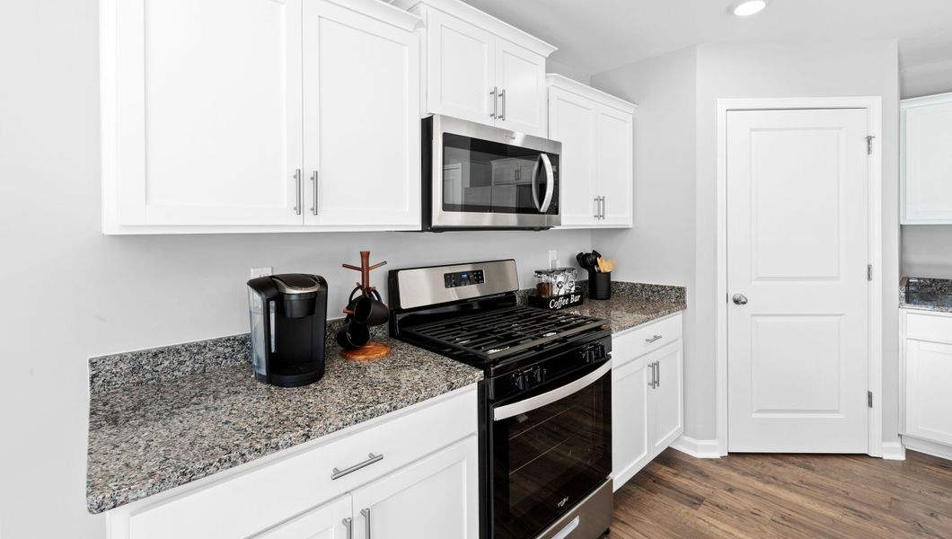 Furnished interior in a model home at Varner Station in Woodruff (Image 13). Furnished interior in a model home at Varner Station in Woodruff (Image 13).