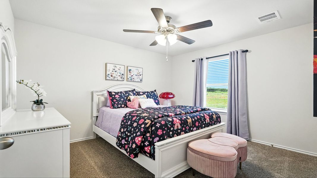 Furnished interior in a model home at The Reserve at Timber Creek in Lindale (Image 24).