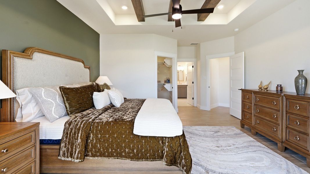 Furnished interior in a model home at Lakeside at Millican Reserve in College Station (Image 12). Furnished interior in a model home at Lakeside at Millican Reserve in College Station (Image 12).