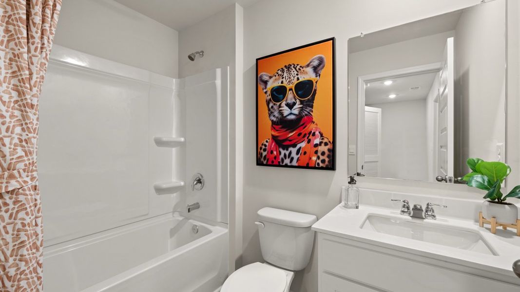 Furnished interior in a model home at Young's Crossing in Stone Mountain (Image 12).