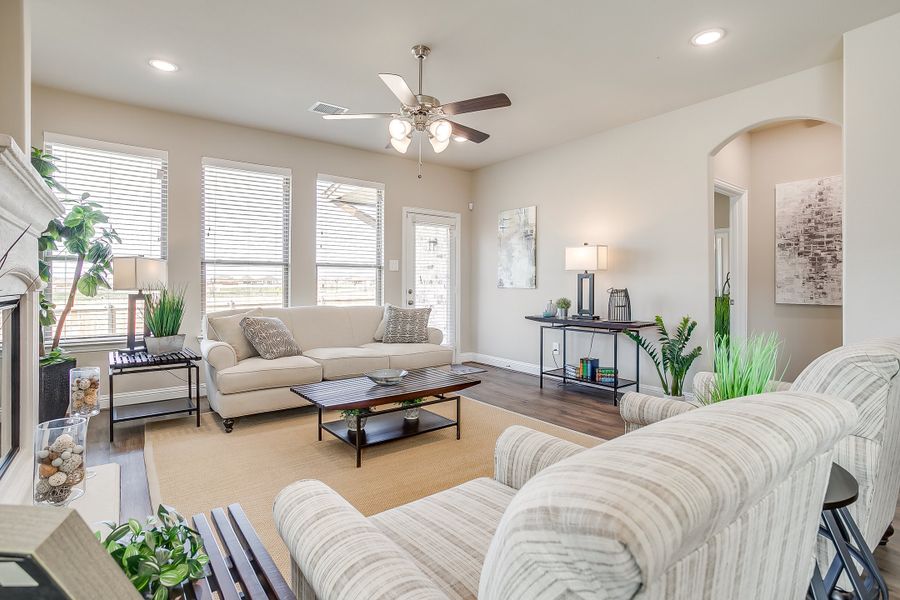 Furnished interior in a model home at Summerwood in Red Oak (Image 50). Furnished interior in a model home at Summerwood in Red Oak (Image 50).