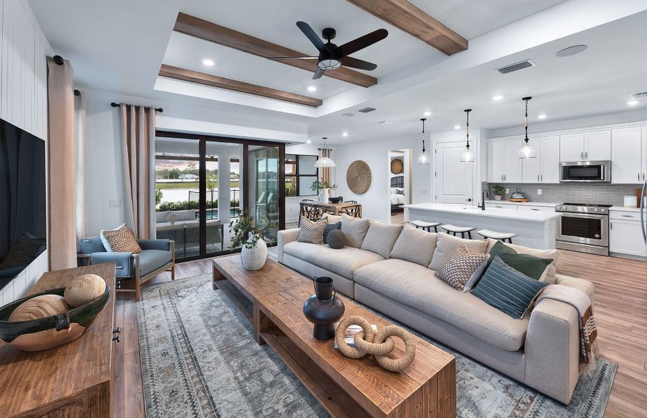 Open, Flow Through Layout Created with You in Mind by Pulte Homes - Your Ideal New Home Builder.