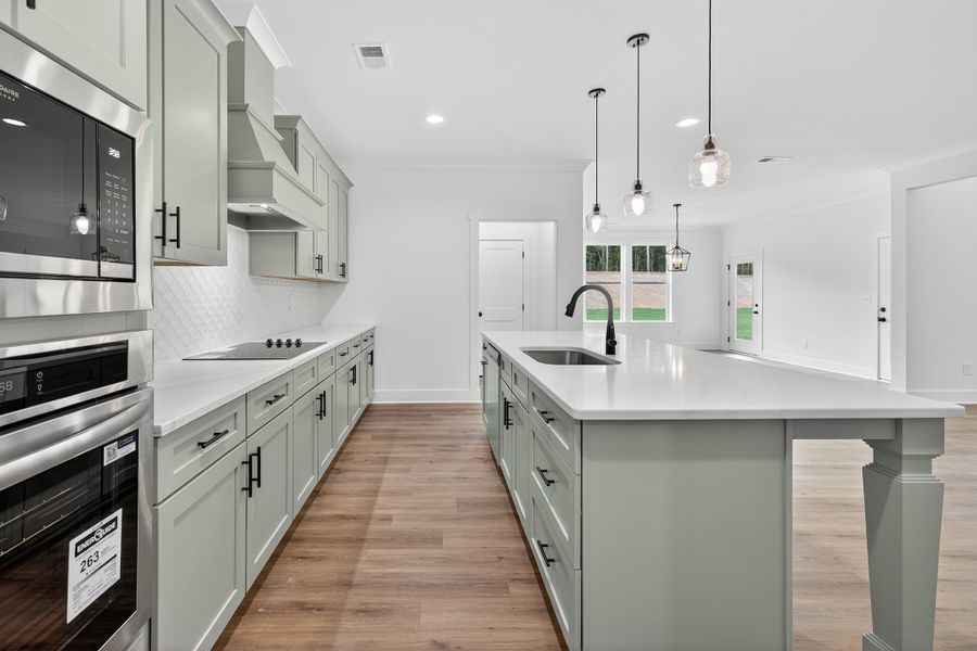 Furnished interior in a model home at Pinegate in Covington (Image 6).