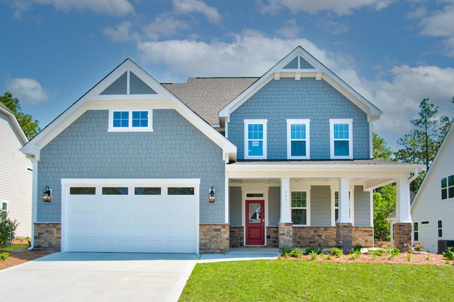Front exterior of a home in the Alder Creek community, located in Benson, NC (Image 11). Front exterior of a home in the Alder Creek community, located in Benson, NC (Image 11).