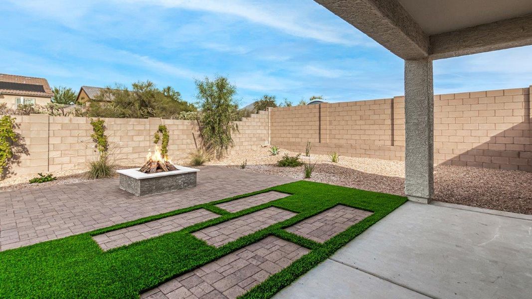 Exterior details of a home in Tortolita Trails, Marana (Image 7).