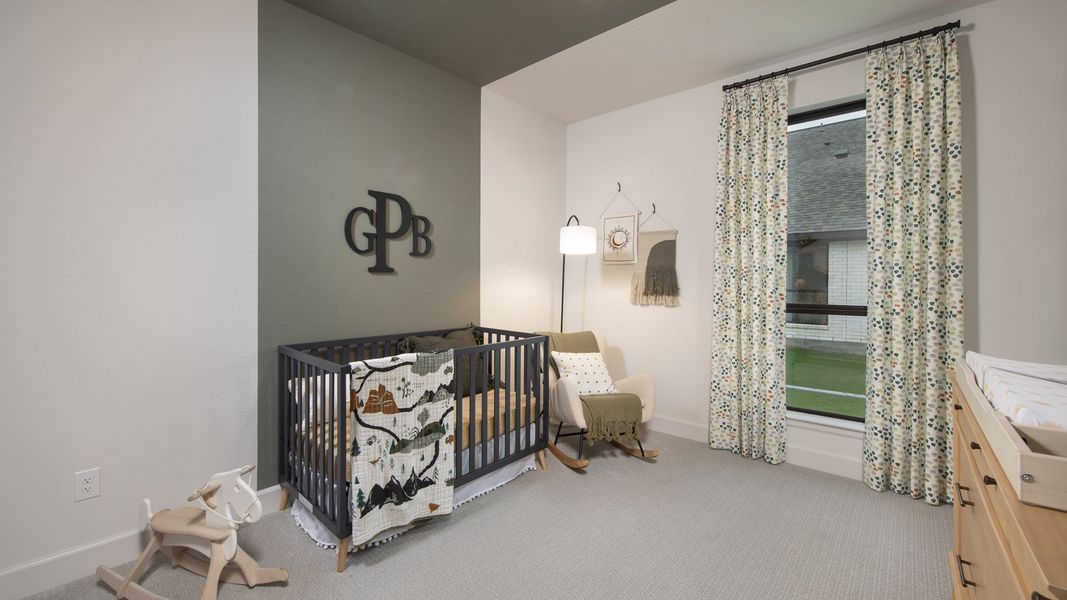 Furnished interior in a model home at Juniper Springs 45' in Lockhart (Image 13).