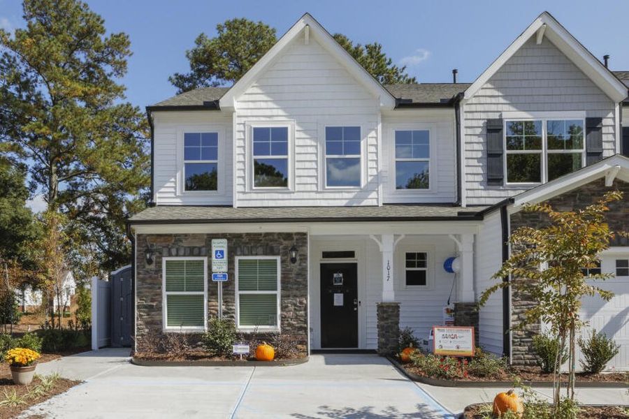 Front exterior of a home in the Holden Village community, located in Youngsville, NC (Image 11).